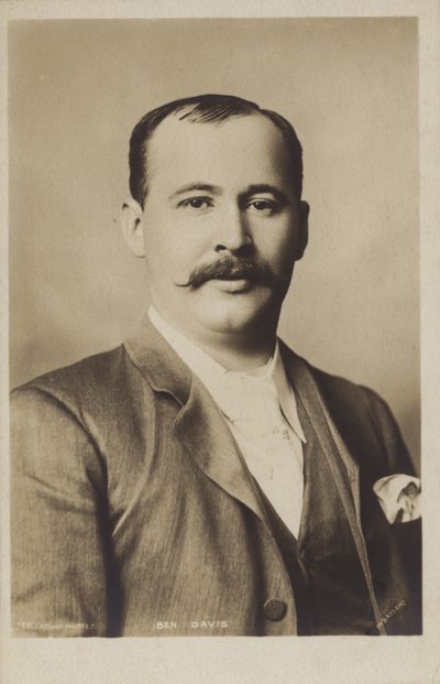 Ben Davies, walisischer Tenor (1858-1943) von Alexander Bassano